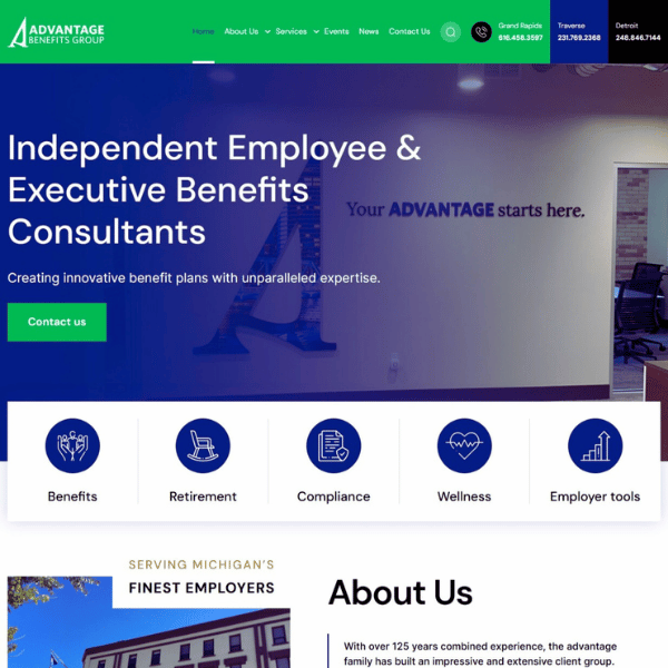 Advantage Benefits Group Website