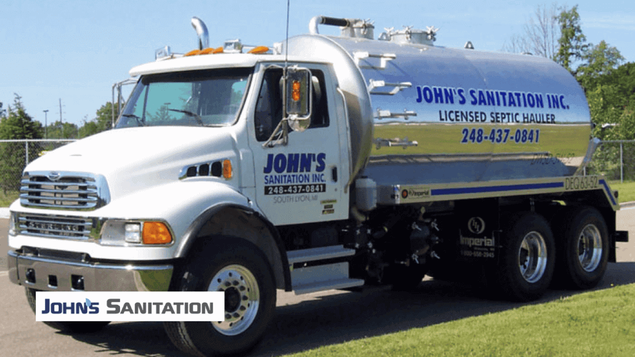 John’s Sanitation case study graphic